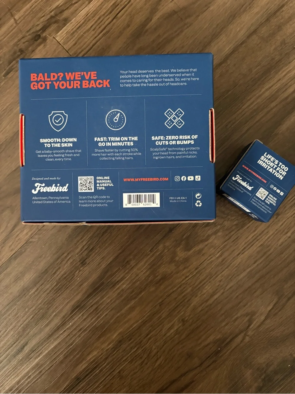 Freebird Flex Series Shaving Kit    NWT
